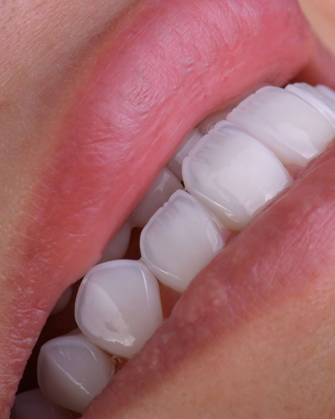 Natural smile detail at Sari's Clinic