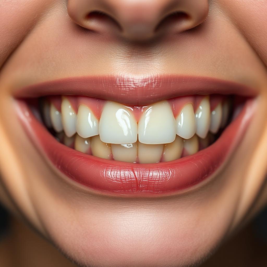 Porcelain Veneers — before treatment at Sari's Clinic